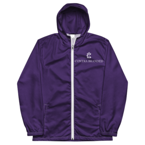 CONTRABRANDED Men's Windbreaker Purple