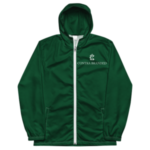 CONTRABRANDED Men's Windbreaker Forest Green