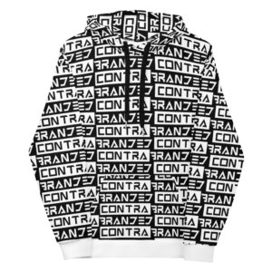 Classic Type Bars Hoodie (White)