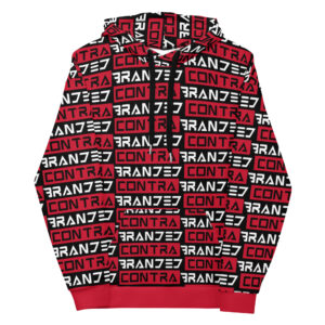 Classic Type Bars Hoodie (Red)