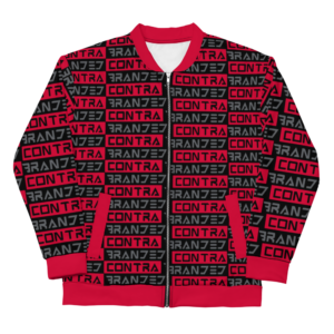 Classic Type CONTRABRANDED Bars Red & Grey Jacket