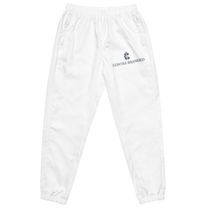 CONTRABRANDED Logo Track Pants White