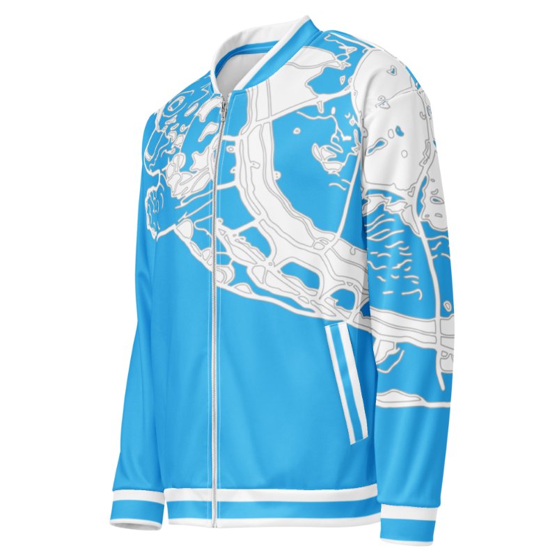 Baby Shell Sky Blue Unisex Jacket - Image 5